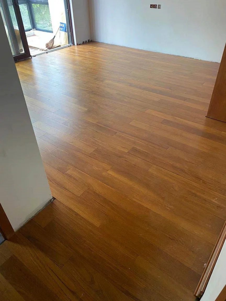 Pure solid teak wood flooring 100% solid wood flooring  High-quality solid wood