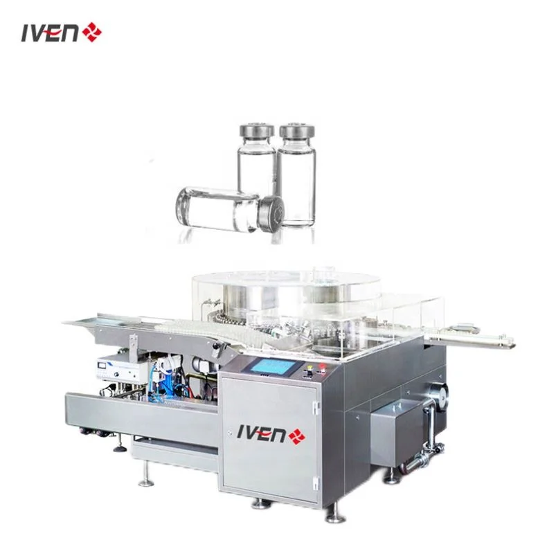 Производственная линия флакона флакон для жидкости и порошка, оборудование для пробки и укупорки
