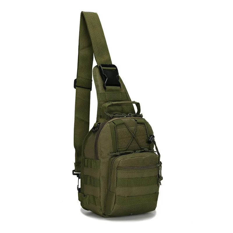 Tactical small chest bag field camouflage cycling bag sports shoulder crossbody outdoor small bag