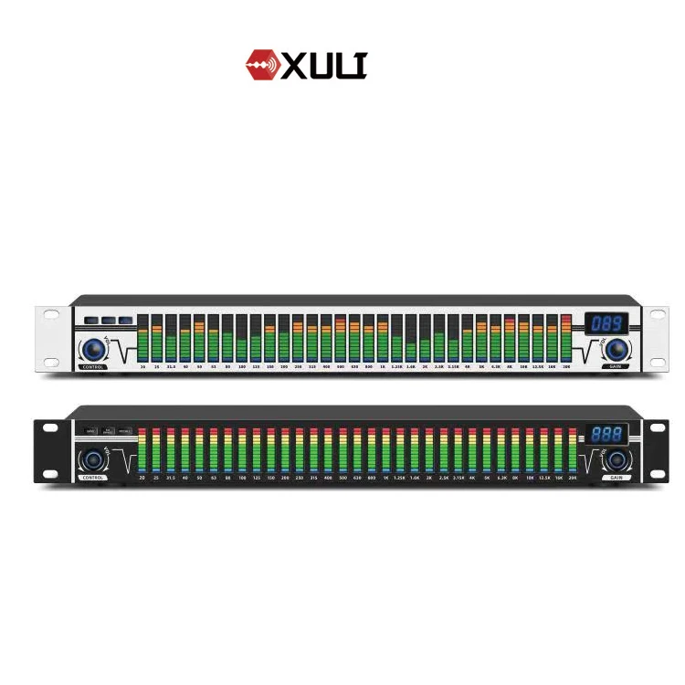 OEM Профессиональный EQ231 эквалайзер цифровой аудио 1U EQ звуковой процессор