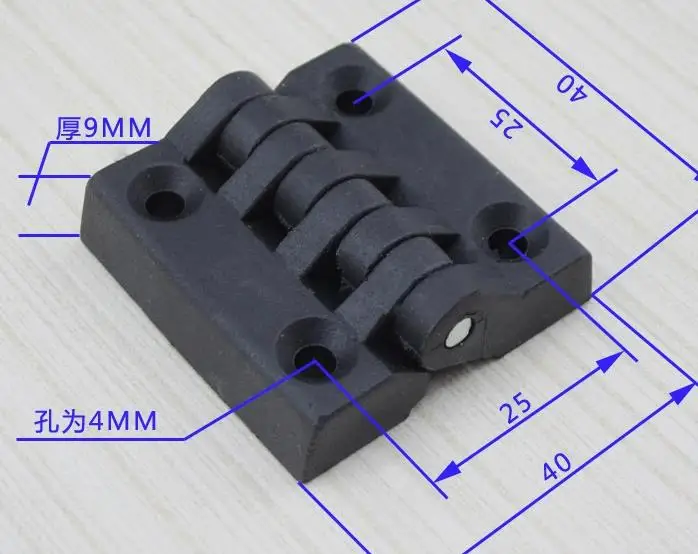 plastic hinges 40*40 Industrial Electrical cabinet hinges ABS hinges