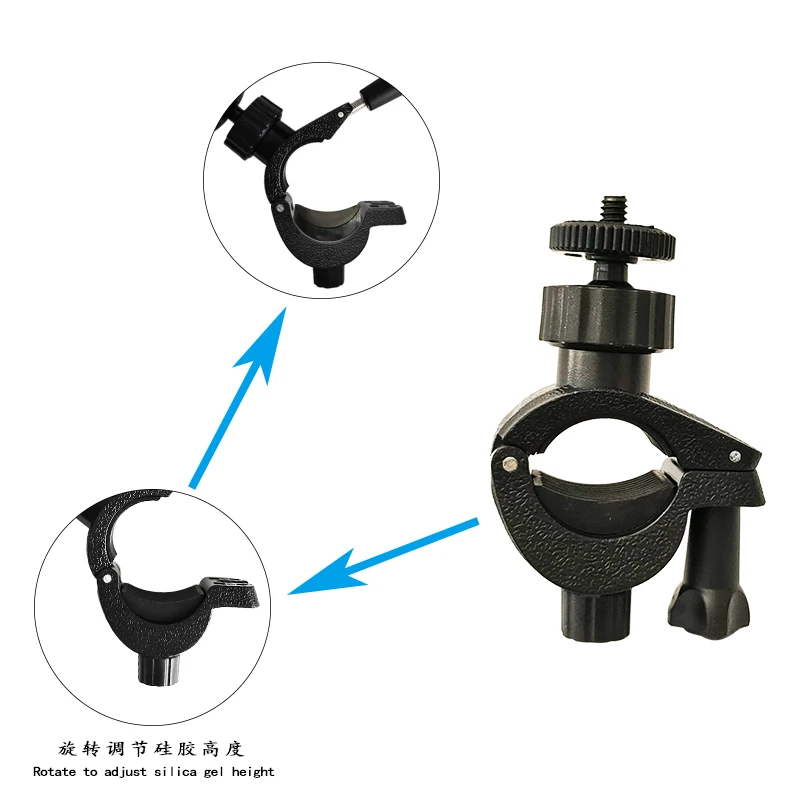 Universal Bike Motorcycle Handlebar bicycle clamp Holder and Mobile Cell Phone Holder Support tube Bracket for SmartPhone