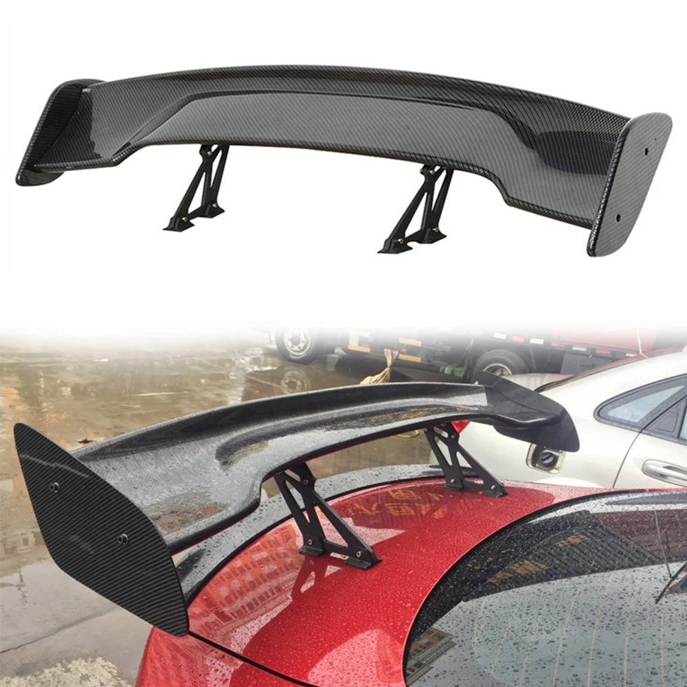 
Auto Racing Spoilers Car Rear Spoiler Universal Fits for WRX E90 Mustang Honda Civic Toyota Corolla Mitsubishi 