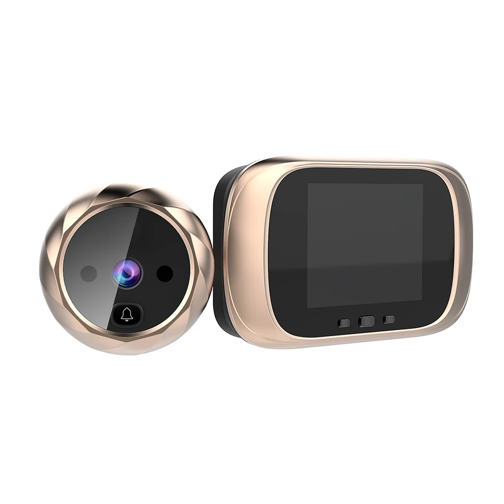 2.8 Inch digital peephole video ring door bell camera electronic door eye viewer