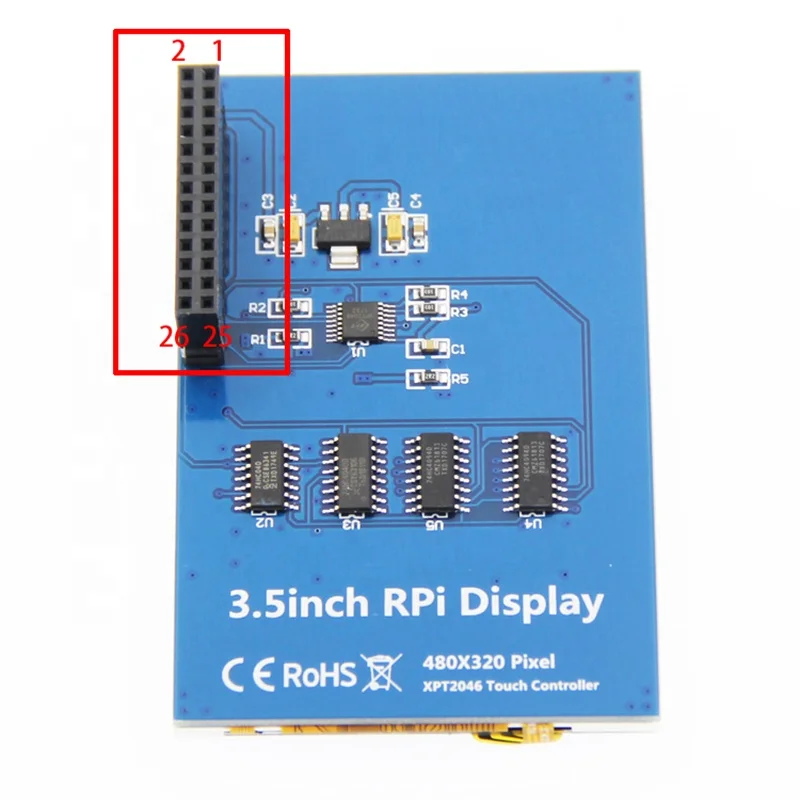 Sunhokey 3 5 дюймовый ЖК-дисплей с RPi разрешением 320x480 резистивный сенсорный экран IPS TFT дисплей для Raspberry Pi
