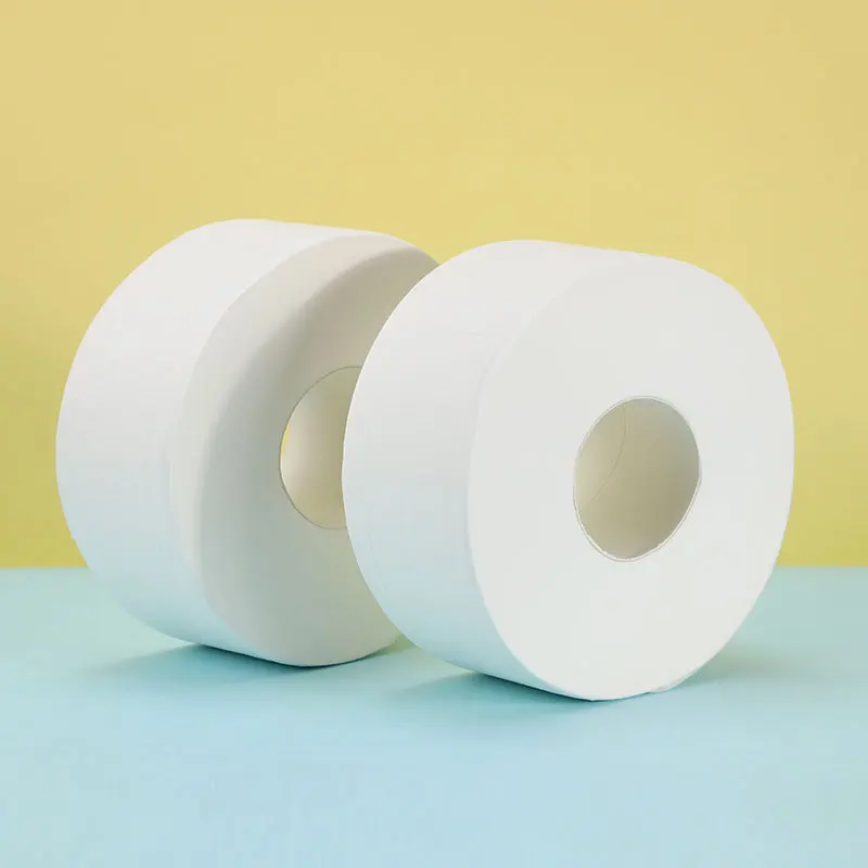 Factory Wholesale Virgin Wood Pulp Center Pull Toilet Paper Jumbo Rolls for Commercial Hotel Hospital Retail Washing Room Use