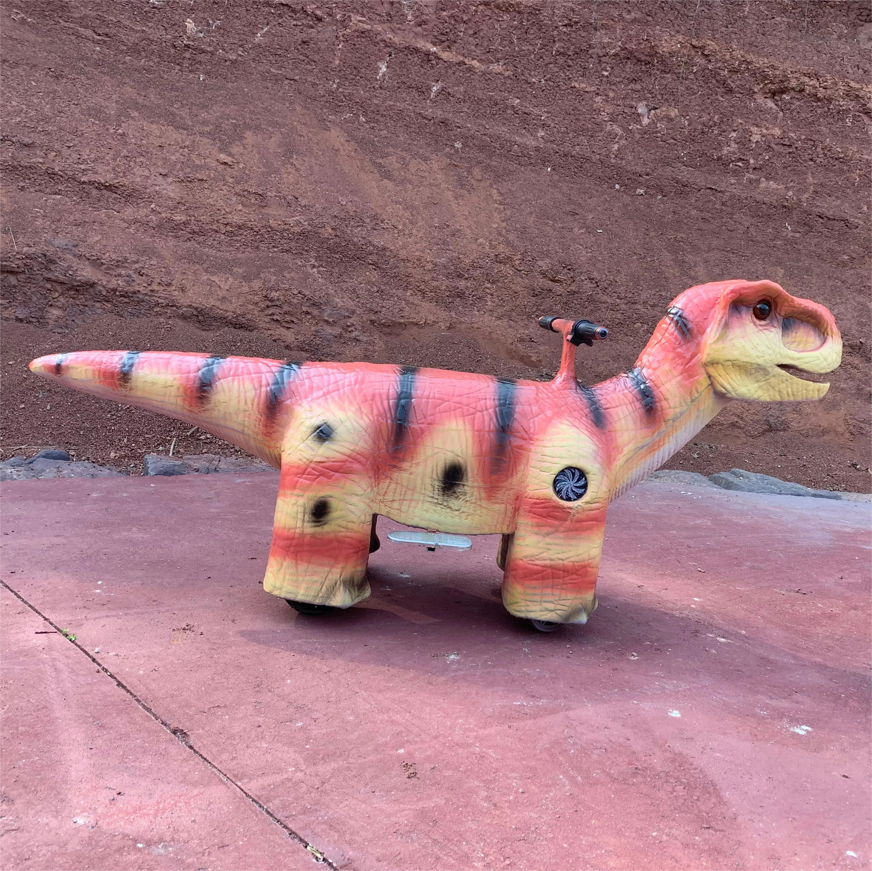 Shopping Mall Most Popular Walking Electric Animal Animatronic Robot Dinosaur Ride