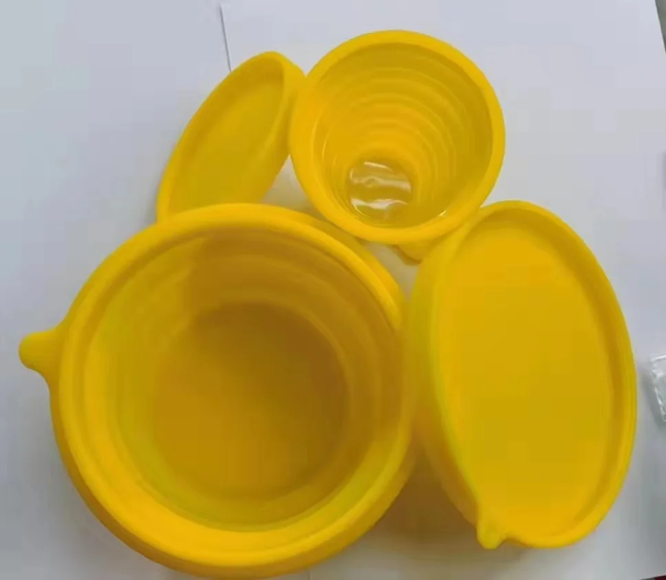 Wholesale Factory Manufacturer Collapsible Silicone Foldable Folding baby bowl