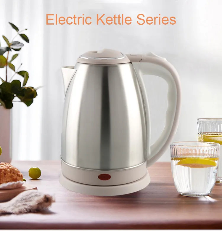 1.8L Electric Kettle Stainless Steel Kitchen Appliances Smart Kettle Whistle Kettle Samovar Tea pot Thermo pot