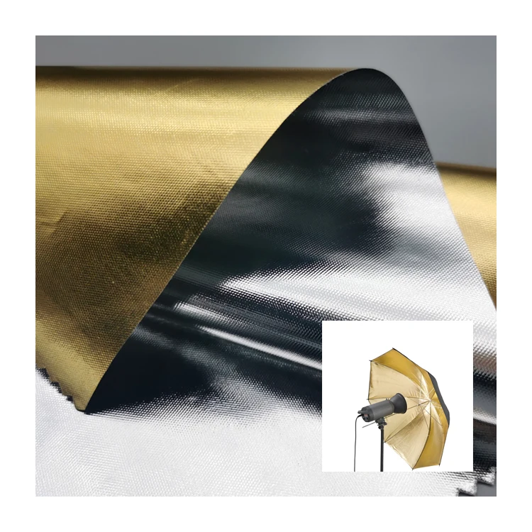 Двусторонняя Золотая и серебряная ткань для горячего тиснения, фотографическая отражающая ткань с серебряным покрытием, ткань для лайтбокса, фотография (1600359072506)