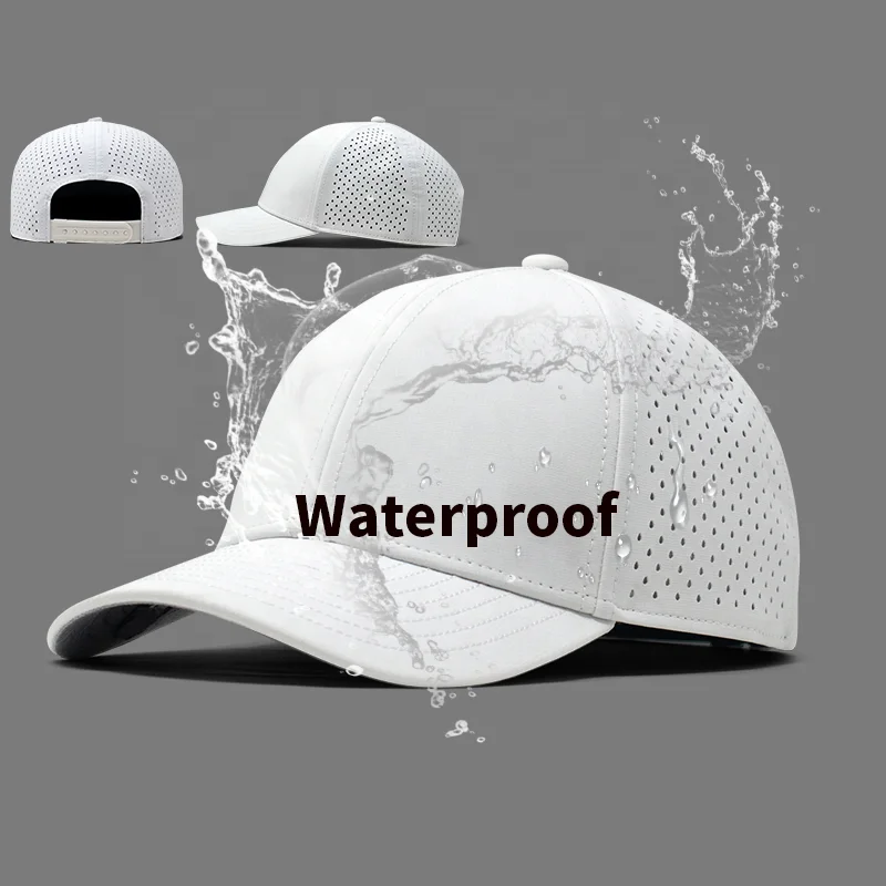 HS40 custom blank unisex men white non-waterproof hats gorras Veracap sports golf melin A-Game waterproof caps for man with logo