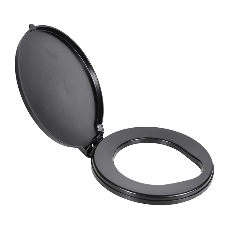 Height 35cm portable bucket lid car toilet for outdoor camping