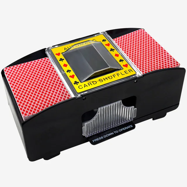 Playing Card Shuffler Board Game Electric Automatic Shuffler Card Game Party Suitable for 6 decks of cards Entertainment