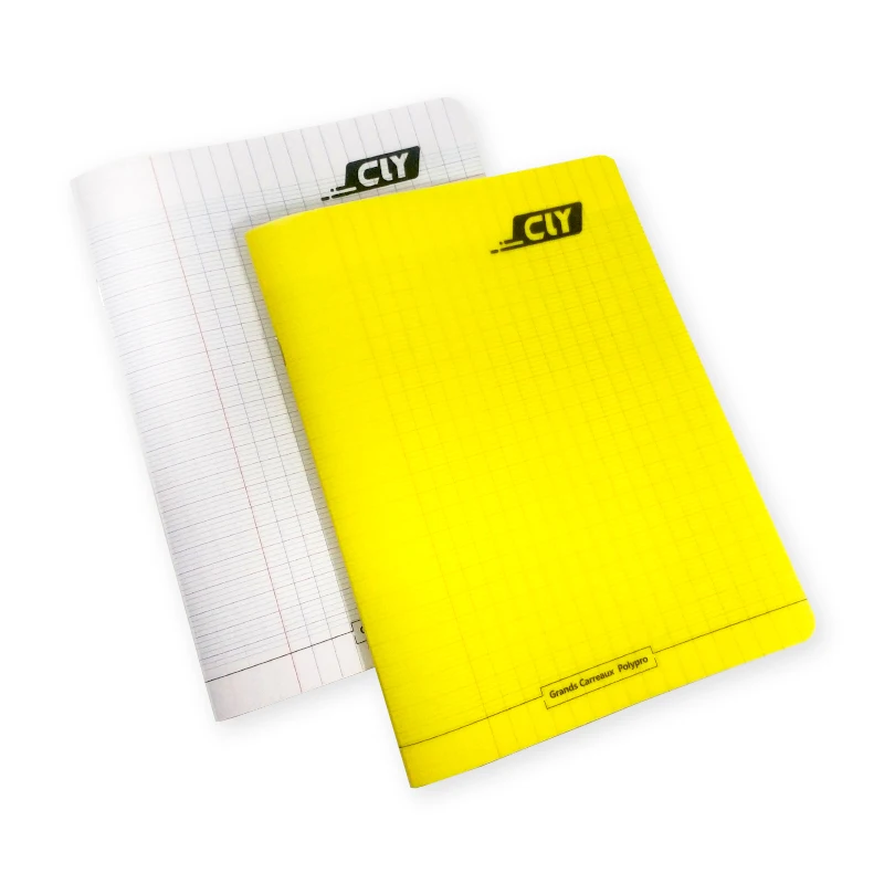  Тетрадь Cuadernos 100 страниц Прозрачная Обложка красно-Синяя для