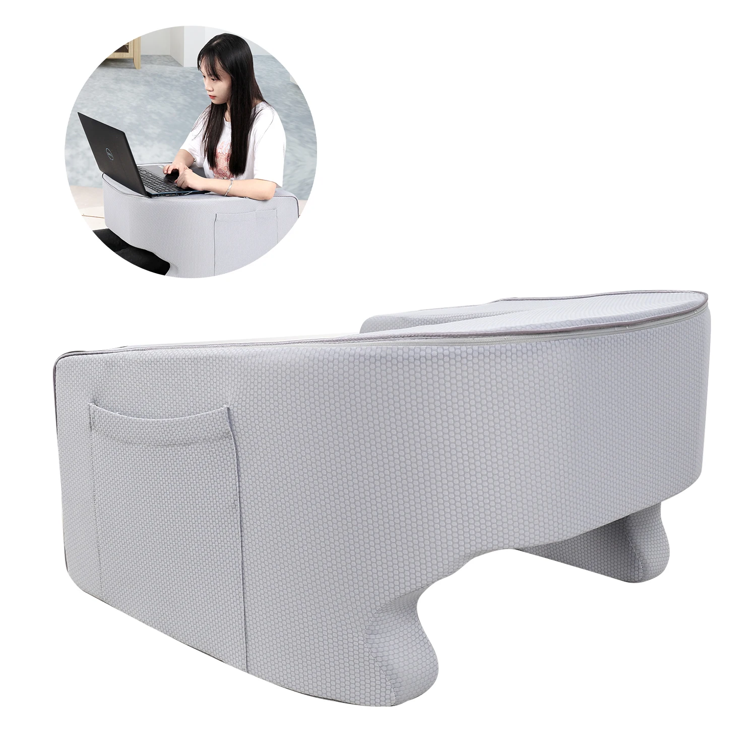 Reading Pillow for Gaming, Extra Large Arm Rest Pillow for Adult, Memory Foam Bed Rest Pillow for Working, Playing  or Sitting