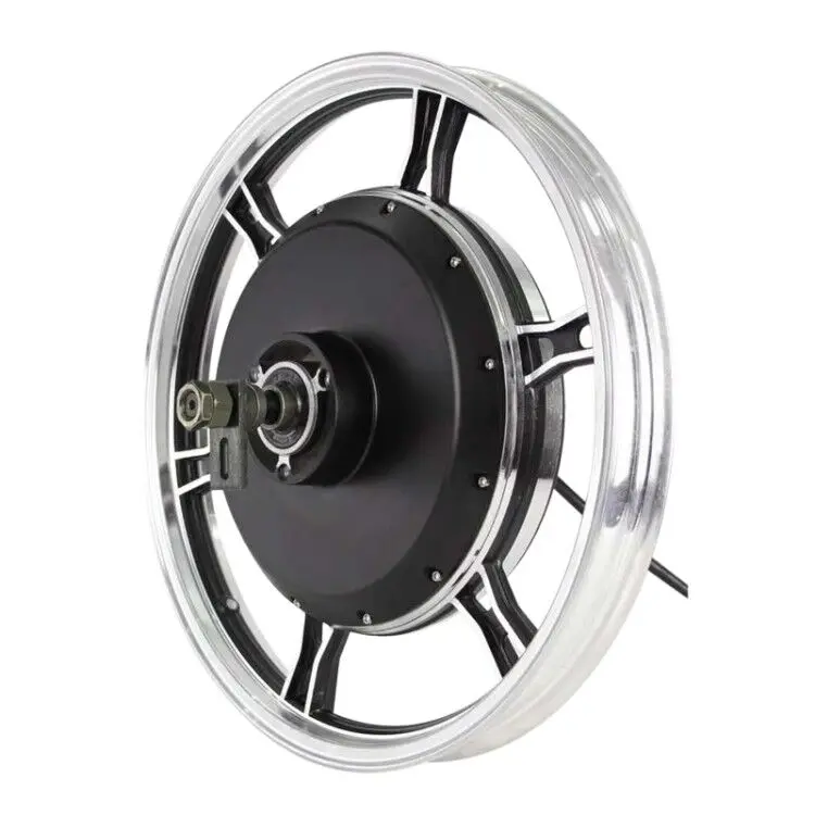 1500W 17inch Electric Wheel Hub Motor Complete ebike Kits For Electric Motorcycle Moped