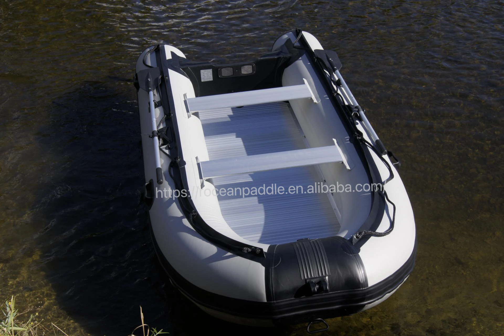 Folding Foldable Plywood Pvc Hypalon Aluminum Floor Inflatable Floating Light Weight Fishing Boat