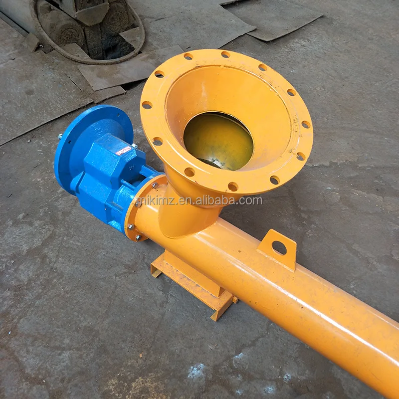 Песок гравий винтовой конвейер питатель шнек для бетона