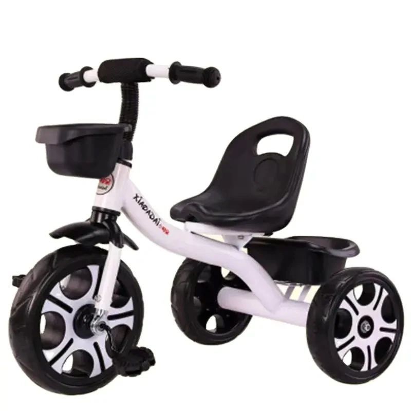 Top sale multi-function baby tricycle ride on car 3 in 1 children 3 wheels bike with train wheel toddler stroller toy kids trike