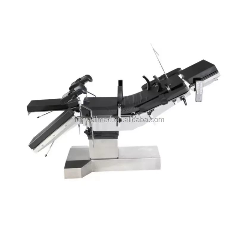 Economical and practical movable electric operating table surgical OR neurosurgery operation table with kidney bridge