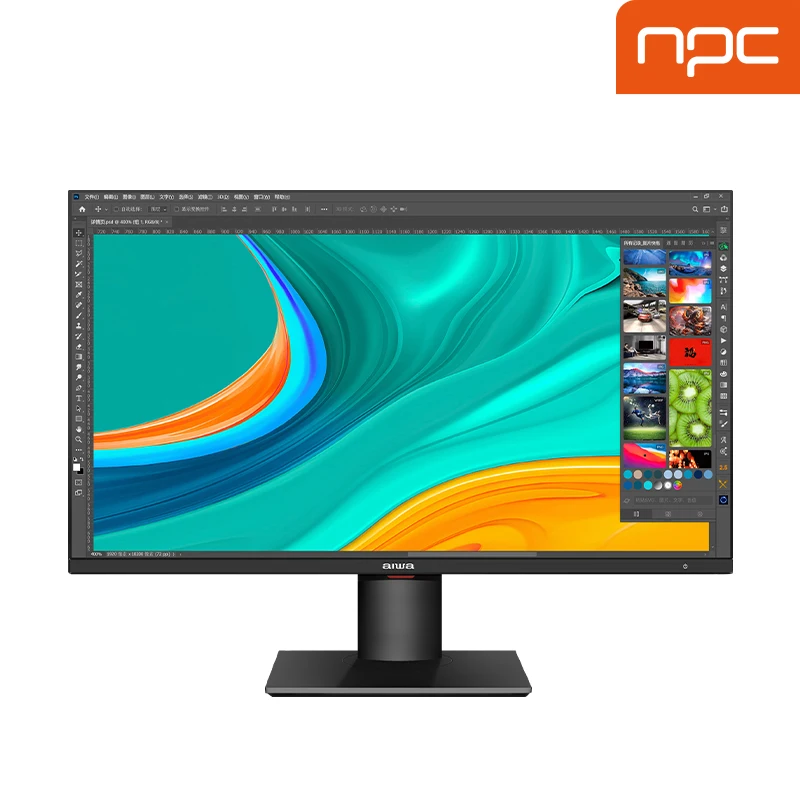 
28inch computer monitor 4k IPS monitor with Type-C/DP/H/USB port built-in speaker 