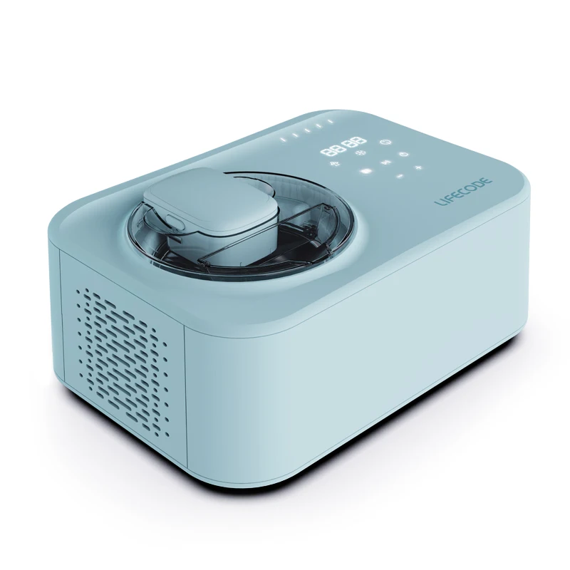 customization 2023 new beautiful 1.2L  home electric ice cream maker machine