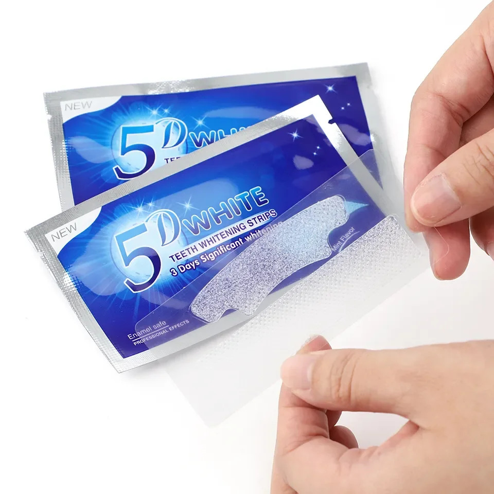 In  Stock  Oral Hygiene Care Teeth Whitening 5d  Peroxide Mint Teeth Whitening Strips