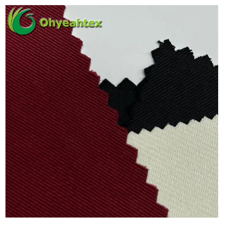 Stock Lot Many Colors 2/2 Twill 72% Polyester 21% Rayon 7% Spandex Fabric For Medical Scrubs Uniform