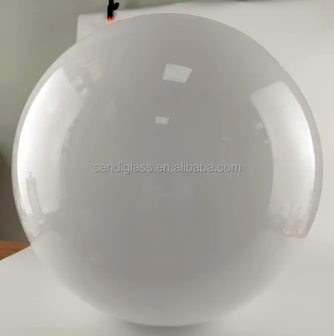 Large Size 400mm Frosted Opal White Globe Glass Cover Round Ball Glass Lamp Shades for Pendant Lights
