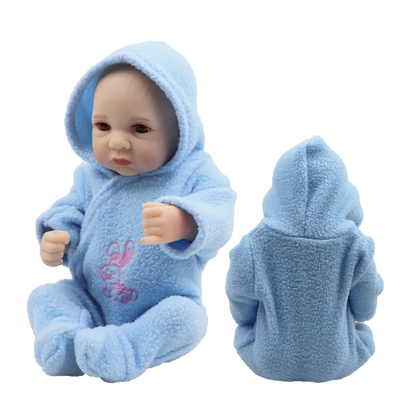 Bebe Reborn Doll Birthday Gifts 28 cm Reborn Baby Doll Kids Newborn Toy Dolls for Boy