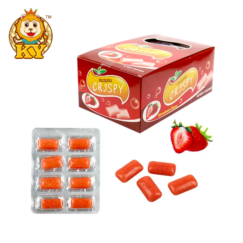 Candies supplier wholesale custom assorted fruity flavor bubble chewing candy