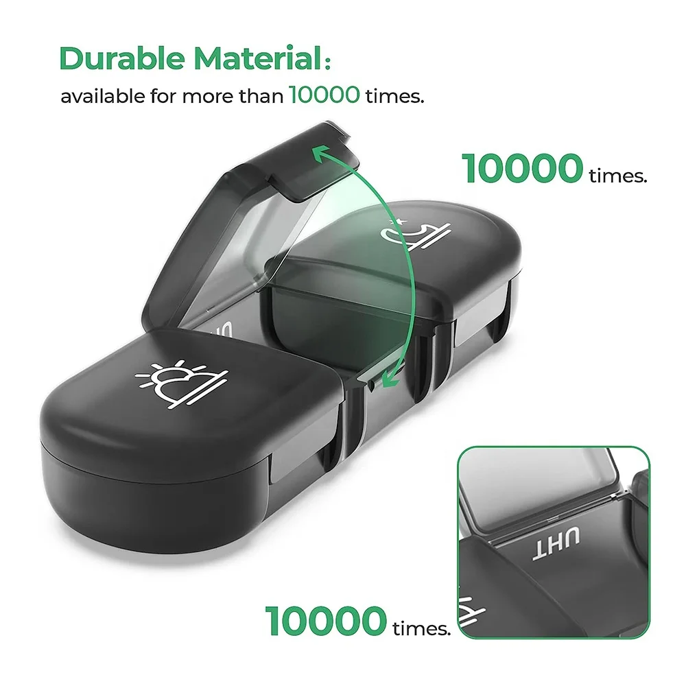 Wholesale Travel Pill Case 7 Days Weekly Portable Medicine Pill Box Organizer Storage Cases