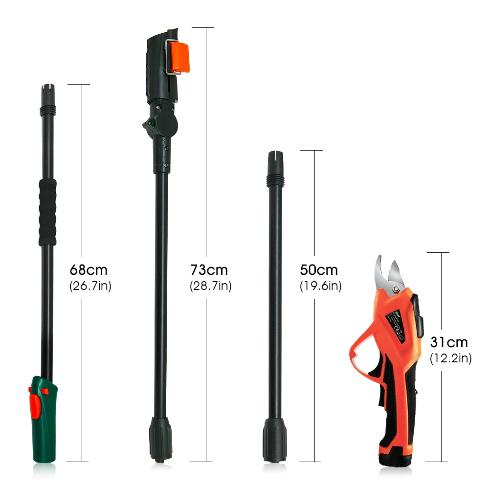 2023 HOT SALE 3.6 V Long Reach Telescopic Electric Punner Retractable Garden T Tree Multifunctional Scissors