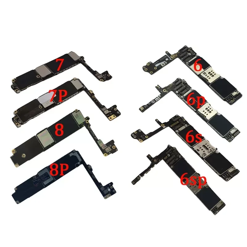 Для iPhone 8 P Plus 256 ГБ разблокированная основная материнская плата логическая с Touch ID IP для 6 7