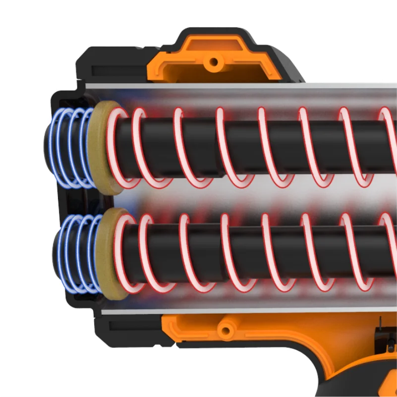 Freeman ST50 Construction Fastener Nail Gun Machine Cordless 20V Battery Cordless Strong Concrete T Nailer Lithium-ion 1 Years