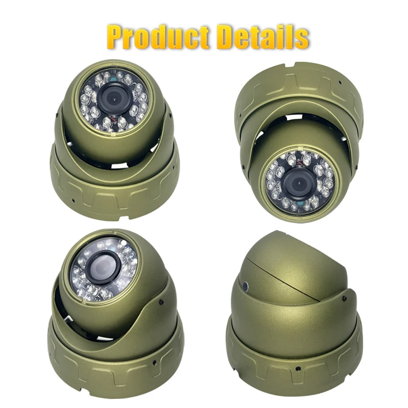 Wholesale Bus Dome Camera Inside internal hd ahd 1080p night vision ir wide monitoring surveillance camara module for bus