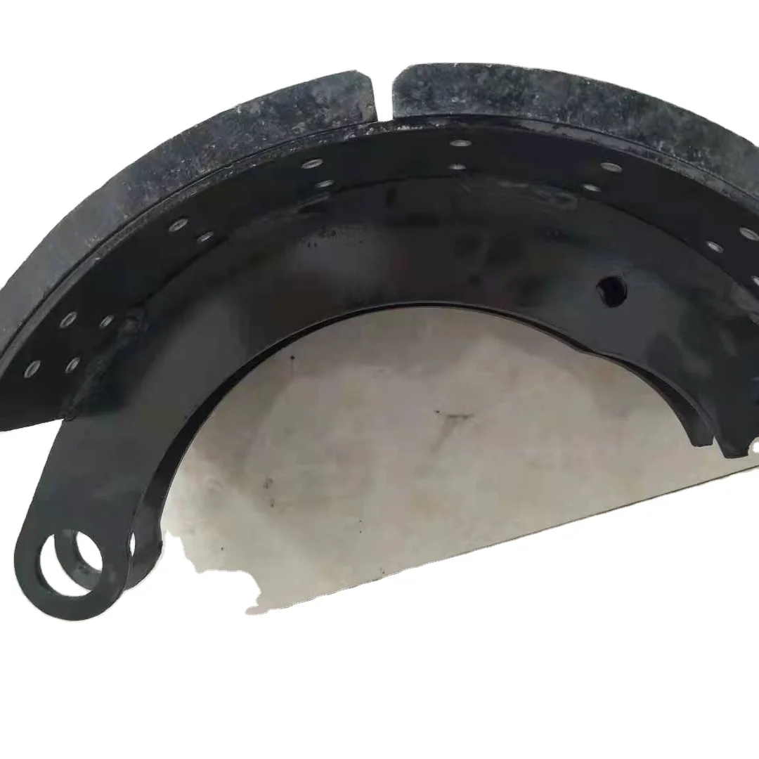 Sinotruk Howo heavy truck axle parts brake shoe assembly rear brake shoe