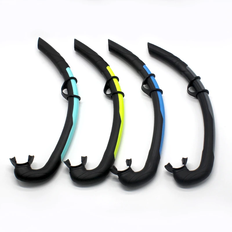 Swimming Underwater TPE Snorkel Men Women Adult Diving Breathing Tube for Snorkeling Freediving