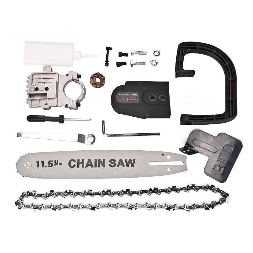 
Angle grinder modified chainsaw woodworking multi function polishing machine electric chain saw accessories  (62397756321)