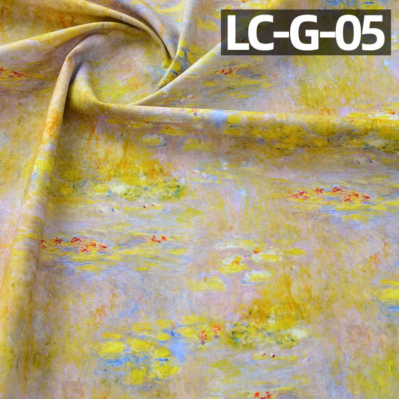 Pure cotton fabric printing dyeing cloth diy manual cotton clothing household cloth cushion for leaning on the oil painting