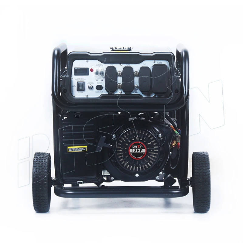 BISON China Power 10 Kw Petrol Gasoline Portable Generators Air Cooled