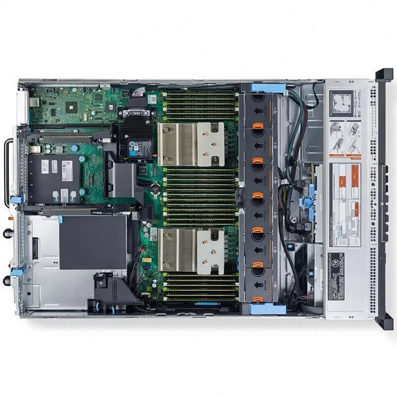 Короткая глубина микро 2U сервер Poweredge R740 2620v4 для