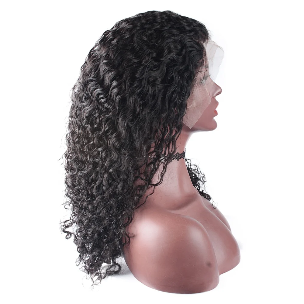 Wholesale Factory Color Wig Virgin Hair, Good Quality Wigs Curly,100 Original Brazilian Human Hair for Black Women