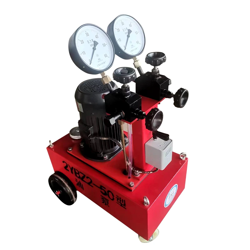 High Pressure Electric Hydraulic Oil Pump Hydraulic Ram Jack Pump Prestressed Concrete Bridge
