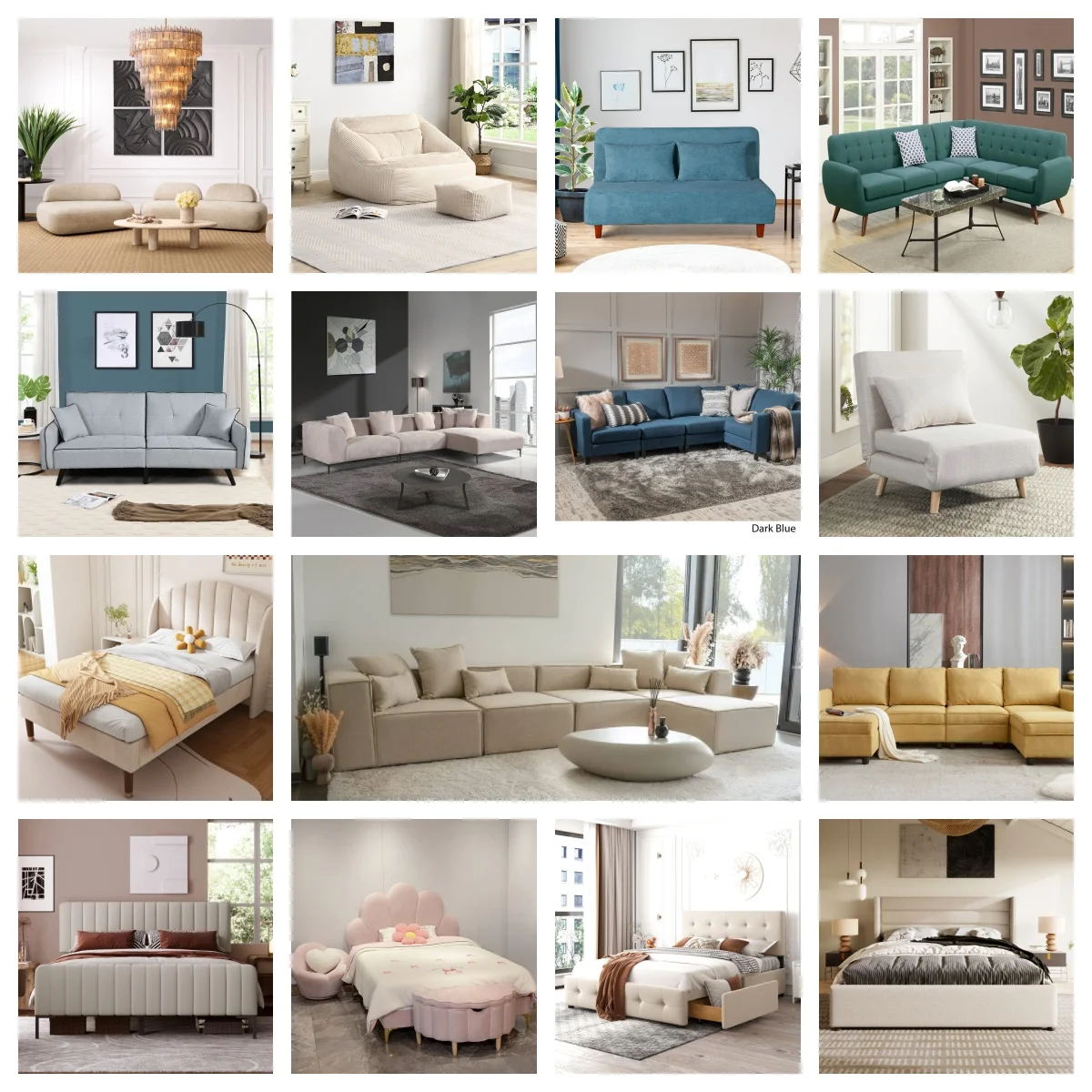 Luxury European style modular sectional sofa set simple wood sofa design living room furniture