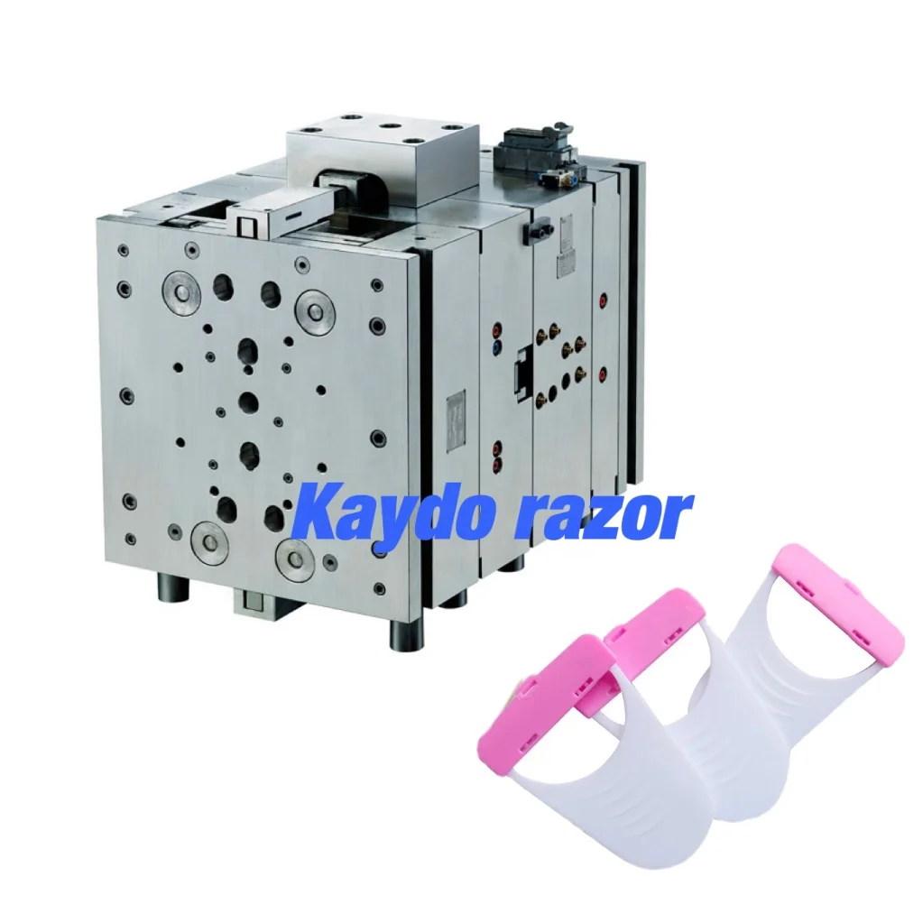 Lady razor Mold in pink and White razor Bikini razor