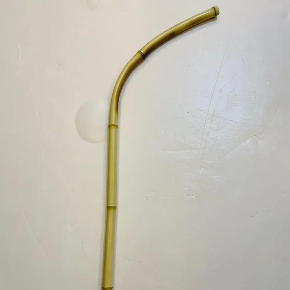 Pure natural environmental protection bamboo lamp post waterproof and mildew proof