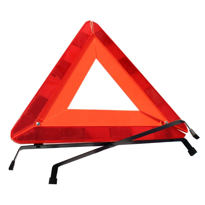 CE certificate 43cm Road Safety Reflective Early warning device triangle
