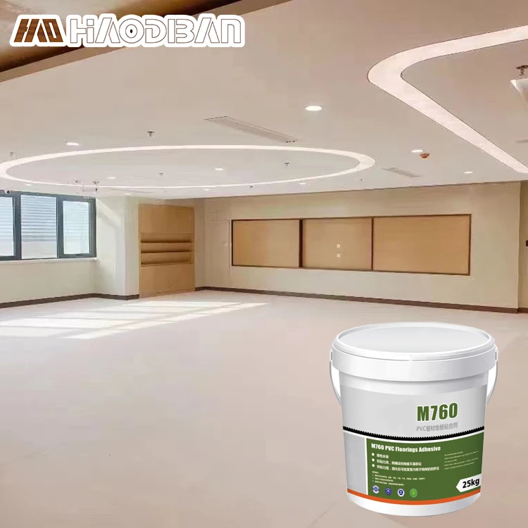 Water Base M760 25Kg PVC Tile Adhesives Glue For Vinyl Plastic Floor Tile