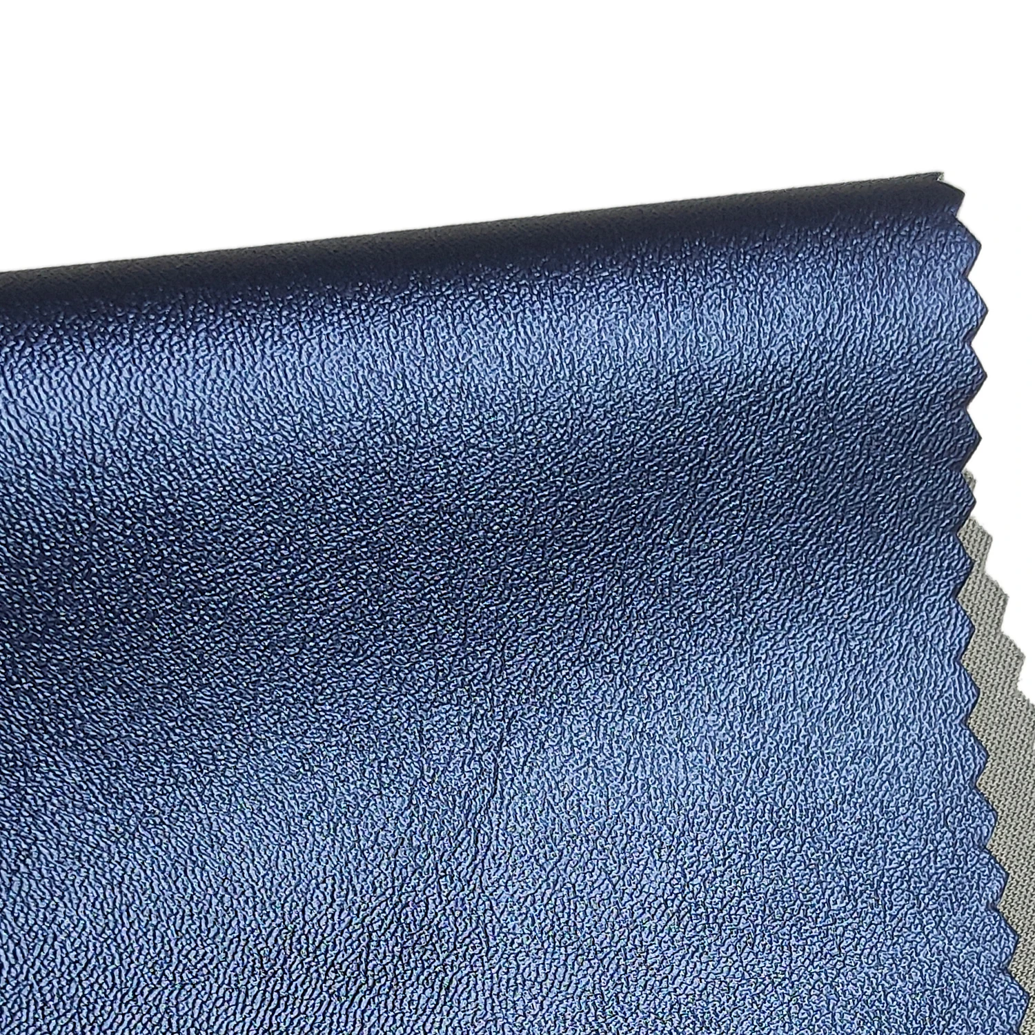 
Factory direct supply recycled leather pu multicolor glitter synthetic leather knitted backing for all kinds print fabric 